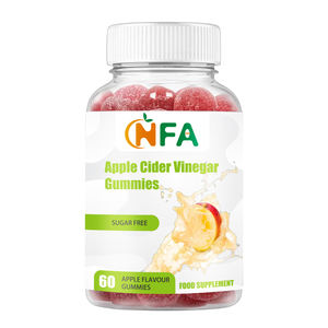 Gomitas de vinagre de sidra de manzana personalizadas de fábrica con vitamina E, suplemento dietético, apoyo digestivo y gomitas desintoxicantes. - Product Image 1