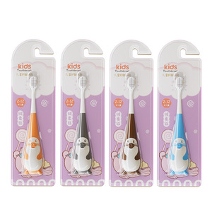Kids Toothbrush 2-12 Years Soft Bristles <b>Seal</b> Design Manual For Children - Product Image 1