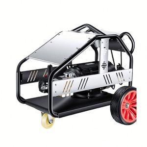 Nueva Hidrolavadora Comercial de 5HP/10KW, 4350PSI/300BAR, Alta Presión, Caudal de 22L/MIN, 220V, para Lavado de Autos - Product Image 1