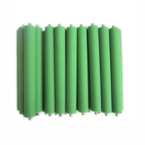 Roda Omnidirectional Berlapis <span class=keywords><strong>PU</strong></span> dengan Pulley Nylon, Roda Karet, <span class=keywords><strong>Roller</strong></span> Silikon, <span class=keywords><strong>Roller</strong></span> Tanpa Tenaga yang Dapat Disesuaikan - Product Image 5