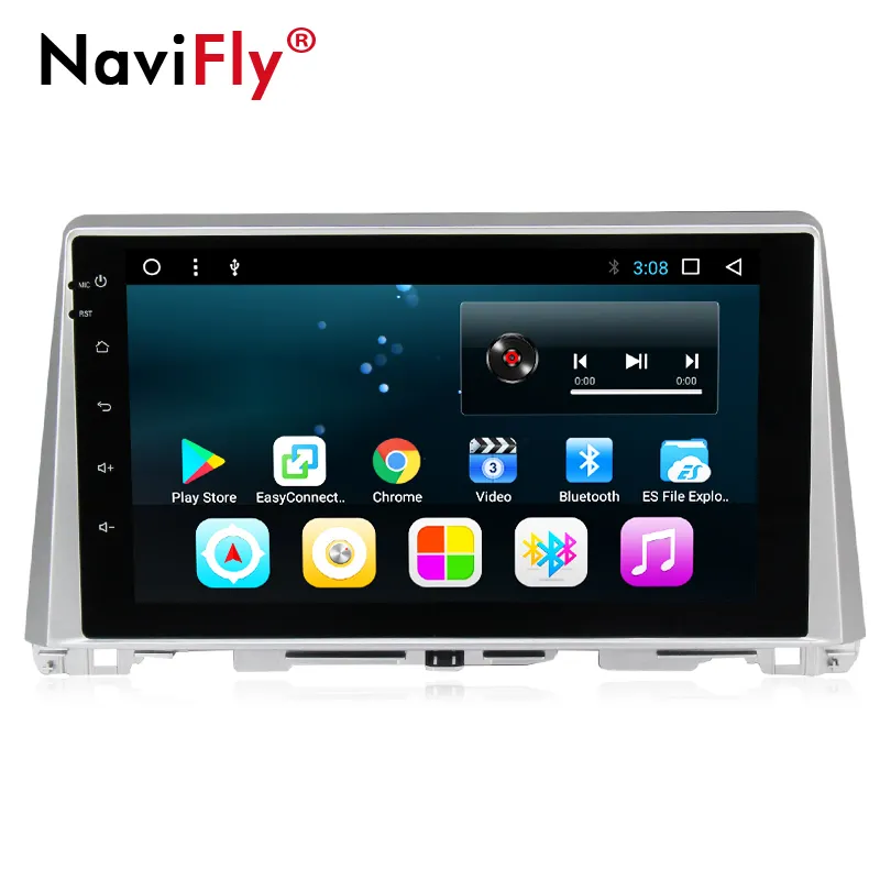 NaviFly Android8.1 Allwinner T3 4 çekirdekli 2 + 16GB 10.1 ''araba DVD OYNATICI Kia Optima için K5 2016 2017 araç stereo radyo sistemi