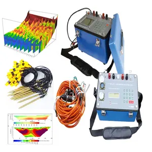 Equipo de Vigilancia de resistencia eléctrica 2D 3D, equipo de georesistencia con función, Detector de agua de tierra