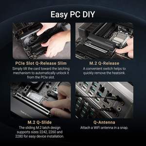 Tarjeta Madre ATX ProArt Z890 Creator WiFi, LGA 1851, Intel Z890, DDR5, SATA, Lista para Windows 11, para Estaciones de Trabajo Creator, Venta al Por Mayor - Product Image 3