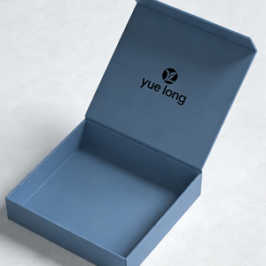 Custom Printing Luxury Cosmetic Magnet Form Insert Rigid Gift Box With Lid Black Magnetic Gift Box for Jewelry - Product Image 5