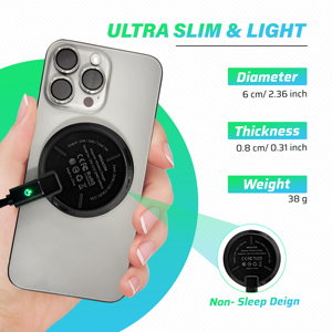 Base de Carga Inalámbrica Megacom DM-1331 DM3 Edition de 15W con Carga Rápida USB-C, Adaptadores y Cargadores Personalizados, Venta Caliente de Proveedor Chino - Product Image 5