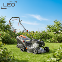 Cortadora de Césped LEO LM40Z-L(B&S300E) a Precio Económico, Herramientas de Jardín Industriales, Cortadora de Césped Autopropulsada de Gasolina