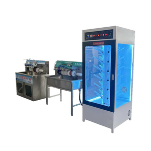 220V automatico elettrico scarpa lavatrice commerciale per lavanderia in acciaio inox alloggiamento mutevole stampo per <span class=keywords><strong>scarpe</strong></span> - Product Image 1