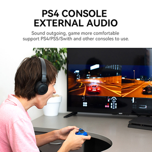 <span class=keywords><strong>Carte</strong></span> son externe USB 2.0, adaptateur audio auxiliaire 3,5 mm pour ordinateur portable, PC, <span class=keywords><strong>PS4</strong></span>, PS5, convertisseur stéréo pour écouteurs et micro, plug and play - Product Image 5