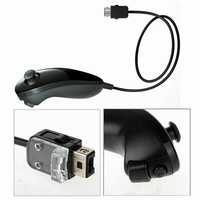 Manette filaire SYY Nunchuck pour accessoires de manette de jeu Nintendo Wii U