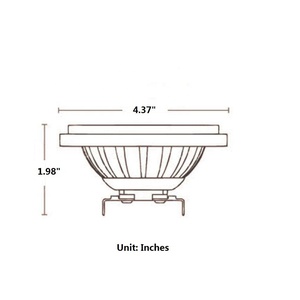 Projecteur extérieur 10W PAR36 COB AC/DC <span class=keywords><strong>IP67</strong></span> étanche Lumière de <span class=keywords><strong>piscine</strong></span> blanc chaud 2700K Lumière de fontaine de jardin Ampoules de <span class=keywords><strong>piscine</strong></span> - Product Image 6