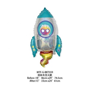 Palloncini <span class=keywords><strong>a</strong></span> Elio per Bambini Serie Trasporti Cartoon MTF Manufacturing Yiwu per Decorazioni Festa in Stock - Product Image 4