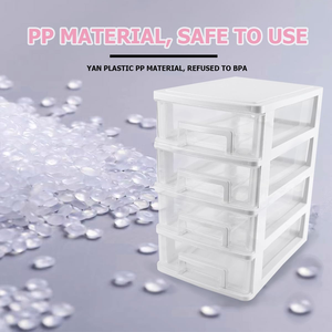 <b>Storage</b> Box Plastic Cosmetic <b>Storage</b> Box Home Office Sundries <b>Dressing</b> <b>Table</b> Drawer Multi-Layer Desktop - Product Image 4