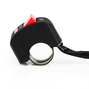 Botón de encendido/apagado Universal de 12V CC para motocicletas, bicicletas, interruptor de apagado de faros LED U5 U7 U2, interruptor de manillar de plástico duradero - Product Image 2