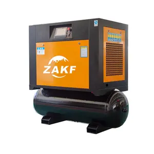 Oilless 7.5KW 10HP Air Compressor Met Droger En Tank 220 V Kleine Draagbare Luchtcompressor