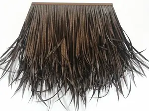 Hot Sale Eco-friendly Pvc Pe Synthetic Thatch Roofing Plastic Artificial Materials Roofing Synthetic Thatch