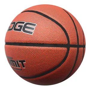 出厂价格官方尺寸皮革篮球硫化无缝合成用于训练皮革层压篮球