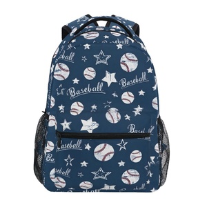Custom Print <b>Large</b> Capacity Comfortable Sports Student Team <b>Backpack</b> Outdoor Basketball <b>School</b> Use Gym Style <b>Backpacks</b> - Product Image 1