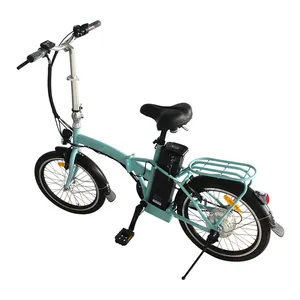 Professional Wholesale 2 Wheels Electric Bicycle Folding Electric Bikes Adult Electric Motorcycle