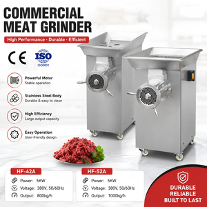 Máquina Comercial para Moler <span class=keywords><strong>Carne</strong></span>, 800kg/h 1000kg/h, <span class=keywords><strong>Picadora</strong></span> de <span class=keywords><strong>Carne</strong></span> Eléctrica de Alta Resistencia, Maquinaria para Procesamiento de <span class=keywords><strong>Carne</strong></span> para Mataderos - Product Image 1