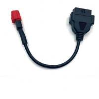 Câble OBD pour moto Honda, câble de diagnostic avec prise 6 broches, adaptateur 6 broches vers OBD 2 16 broches