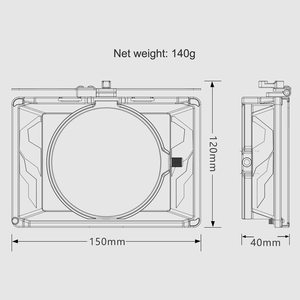 อะแดปเตอร์เลนส์ <span class=keywords><strong>TILTA</strong></span> Tiltaing MB-T15 แบบสี่วง สำหรับกล้องมินิแมตต์บ็อกซ์ ใช้ได้กับกล้อง DSLR และกล้องมิเรอร์เลส - Product Image 2