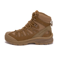 Bottes noires de haute qualité, bottes tactiques authentiques pour hommes