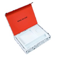 Boîte d'emballage personnalisée pour vêtements, chaussures, chaussettes, écharpes, casquettes, boîte cadeau en carton ondulé haut de gamme pour flacons de parfum