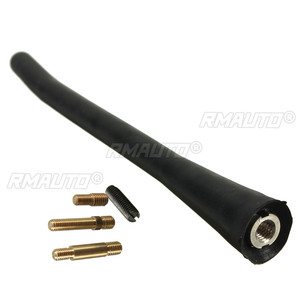 Antena de Radio AM/FM Universal Negra para Automóvil, Antena Aérea para Automóvil, Se Suministra con Tornillos de 4 mm y 5 mm de Diámetro - Product Image 2