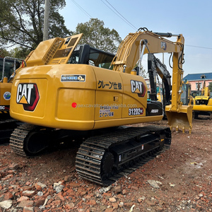 Excavadora CAT 312D Usada de 12 Toneladas, Excavadora Hidráulica de Orugas Caterpillar, Maquinaria de Construcción de Segunda Mano - Product Image 1