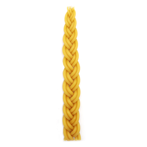 Fancy Handmade Beeswax Havdalah <strong>Candle</strong> Braided Natural <strong>Bee</strong> <strong>Wax</strong> <strong>Candles</strong> for Jewish Religious Blessing - Product Image 4