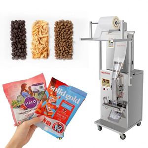 Machine de remplissage et d'emballage verticale automatique pour sachets de sucre 5g, granulés en bâtonnets 1kg, avec étiquetage alimentaire sur film papier - Product Image 2