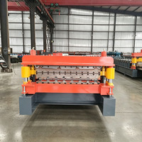Máquina Popular para Formar Rollos de Láminas Trapezoidales para Techos, Maquinaria para Fabricar Tejas Corrugadas IBR
