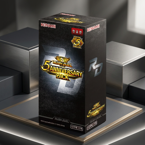 กล่องบูสเตอร์แพ็คฉลองครบรอบ 5 ปี TCG ยูกิโอ รัชดวล 15 ซอง ภาษาเกาหลี ซีลปิดผนึก จำหน่ายโดย Konami - Product Image 3
