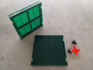 חלקי כרייה עפרות dewatering פוליאוריטן מסך צלחת צלב-חיים <span class=keywords><strong>sieve</strong></span> כרייה <span class=keywords><strong>sieve</strong></span> - Product Image 2