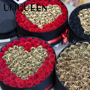 Roses éternelles naturelles <span class=keywords><strong>séchées</strong></span> roses, <span class=keywords><strong>immortelles</strong></span>, durables, longue durée de vie, roses conservées, boîte de <span class=keywords><strong>fleurs</strong></span> décoratives - Product Image 1