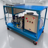 Hidrolavadora Móvil de Alta Presión de 37KW y 1000 Bar, Equipo de Limpieza de Uso Pesado para Tanques, Vehículos, Eliminación de Incrustaciones de Aceite y Sedimentos