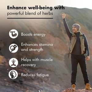 Gomitas Sin Azúcar con Alto Contenido de Shilajit, Ashwagandha y Cúrcuma para Adultos, Gomitas Himalaya Gold Strength Energy Muscle - Product Image 6