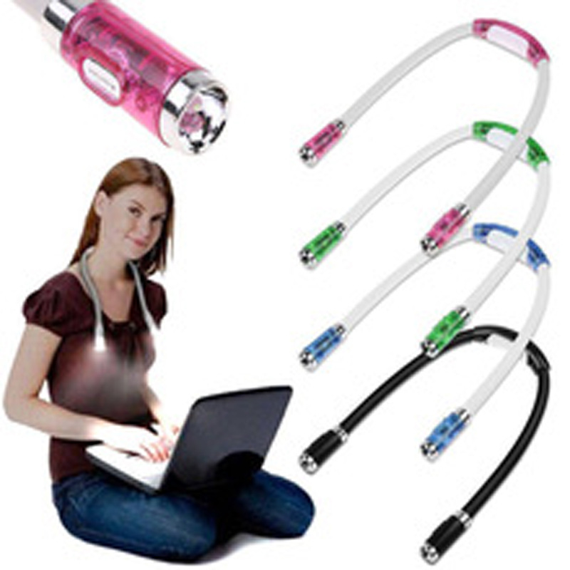 Hot Sell Halter Night Reading Lighting Hose Led Book Light Led Hug Light