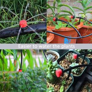 Accessoires d'irrigation : Goutteur d'irrigation réglable à 360 degrés, connecteur de système d'arrosage, tête de goutteur de <span class=keywords><strong>jardin</strong></span>, buse d'irrigation - Product Image 5