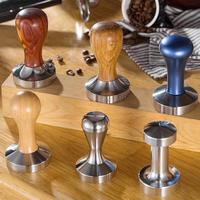 Grains de café, outil Espresso en acier inoxydable, pression de grains, doseur pour grains