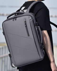 <span class=keywords><strong>Mochila</strong></span> Oxford Azul <span class=keywords><strong>50</strong></span> <span class=keywords><strong>Litros</strong></span> Impermeable con USB Dry Bags Corporativo Mayorista sin Cremallera - Product Image 6