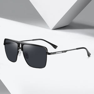 VASHAP piloto de 3337 gafas de sol UV400 metal vintage mujeres hombres gafas de sol retro plana polarizada tonos - Product Image 4