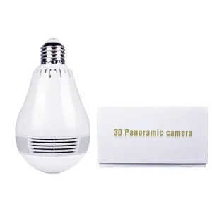 IR Distance 30M Security Camera Light Bulb Socket E27 Support TF Card Storage Maxim 128G And Cloud Storage Bulb Camera