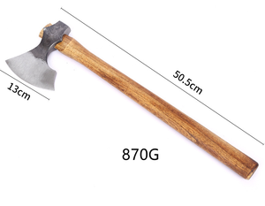 Hacha de Supervivencia Táctica para Campamento, Diseño Nuevo, para Cortar y Desgarrar en la Naturaleza - Product Image 6