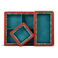 Plateau de présentation de bijoux de style chinois personnalisé pour bagues plateaux de présentation de bijoux pour colliers et pendentifs plateaux organisateur de bijoux empilables