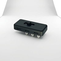 SUDA SS-23E31 Sèche-cheveux pour animaux de compagnie avec peigne, interrupteur de borne PCB 10A 4.2V DC, haute vitesse, cuivre, plastique PA66, 2P3T, IP40, appareil ménager 50000