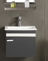 Nouvelle arrivée : Meuble-lavabo mural compact, idéal pour les salles de bain de petits appartements