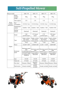 Tondeuse autotractée diesel ou essence, machine à tuer l'herbe avec une puissance de 6 à 8 CV, haute productivité pour la tonte des pelouses et des vergers - Product Image 6
