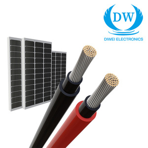 Fil de panneau solaire photovoltaïque DC 1000V EN 50618 4mm2 <span class=keywords><strong>6mm2</strong></span> H1Z2Z2-K câble d'alimentation de fil photovoltaïque solaire thermique XLPE - Product Image 6