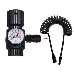 Regulador de CO2 HPA MINI SFR (SUPER FAST REFRESH) con Entrada G1/2-14, Salida de 1500 PSI, 0-130 PSI para Herramientas Neumáticas - Product Image 4